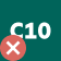 Windows-specific CMX icon indicating disconnected state