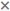 clear icon